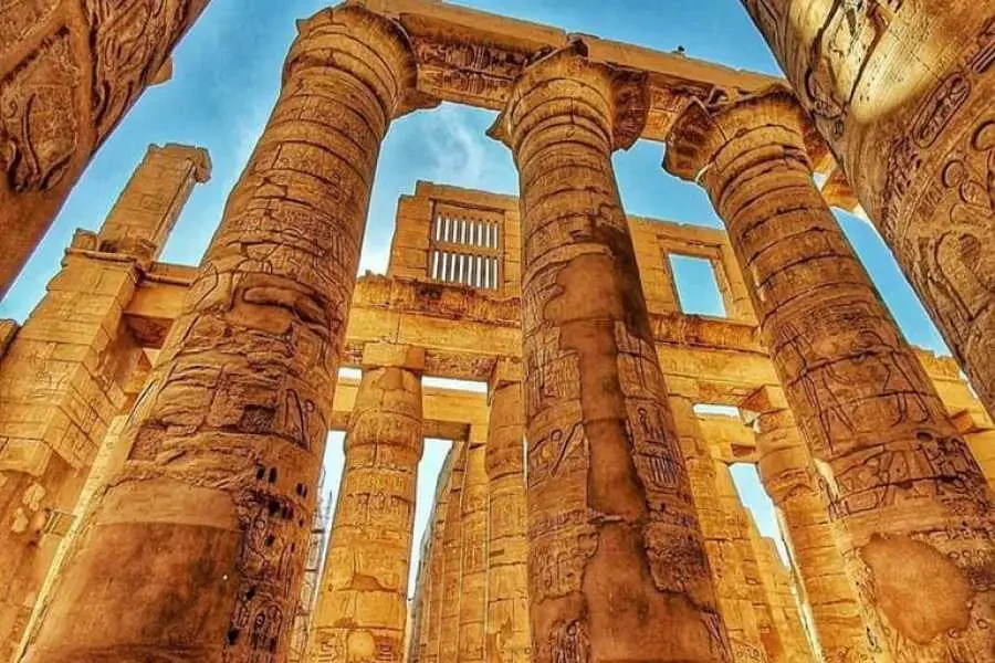 Luxor from Cairo by plane